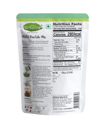 Millet Pancake Mix – Iron & Protein Rich