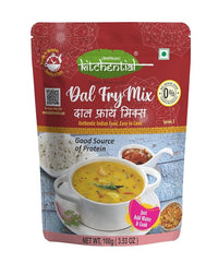 Kitchential Dal Fry Mix | Authentic Indian Taste | Instant & Ready To Cook | Delicious Dal Fry | No Preservatives | Perfect For Quick Meals | (100 gm Pack) | Convenient & Tasty