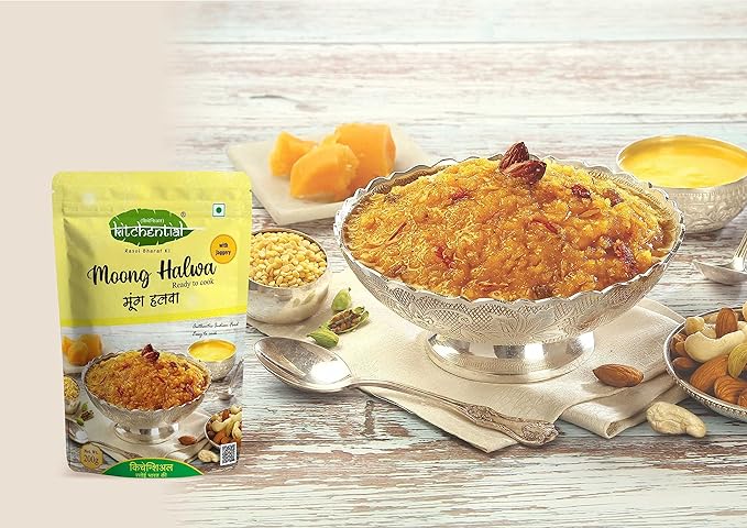 Bajra Khichdi Moong Halwa with Jaggery Combo
