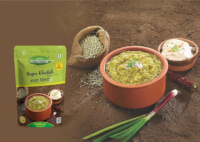 Bajra Khichdi Moong Halwa with Jaggery Combo