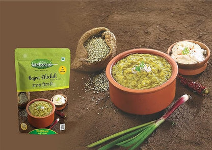 Bajra Khichdi Suji Halwa with Jaggery Combo