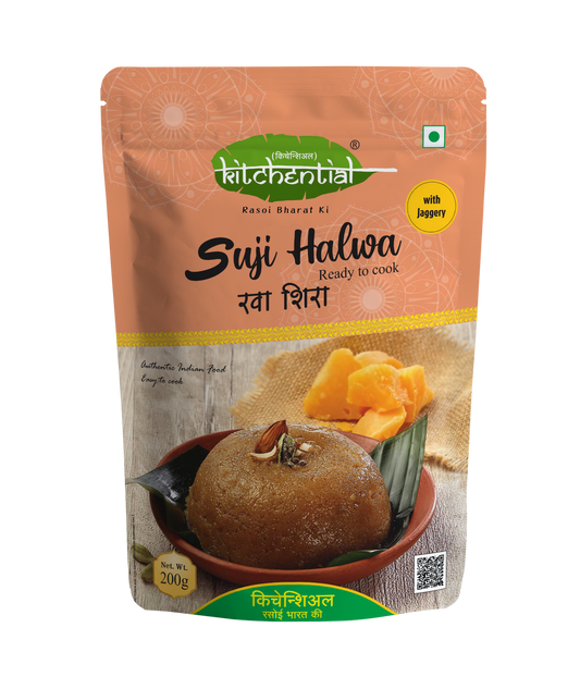 Suji Halwa with Jaggery – Instant Mix (200gm)
