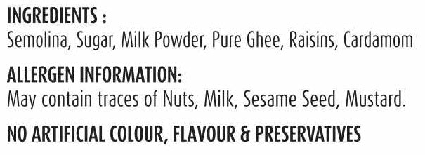 Suji Halwa with Sugar – Instant Mix (200gm)