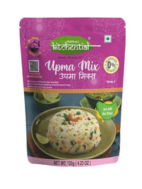 Kitchential Upma Mix | Instant & Ready To Eat | Tasty & Nutritious Indian Breakfast | Quick & Easy Meal | Perfect For Busy Mornings | (120 gm Pack)