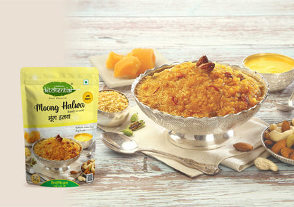 Moong Halwa with Jaggery – Instant Mix (200gm)