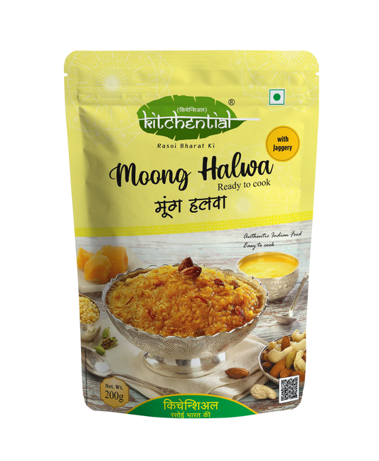 Moong Halwa with Jaggery – Instant Mix (200gm)
